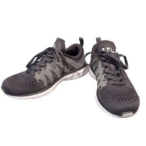 APL TechLoom Pro Charcoal and White Athletic Shoes